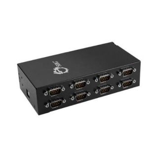 Siig 8 port Industrial Usb To Rs 232 Serial With 15kv Esd   1 Pack   Usb 2.0   1 X Number Of Usb Ports (id sc0u11 s1)