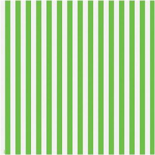 Lime Green Stripes Wrapping Paper
