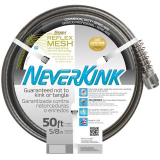 NeverKink 5/8 in x 50 ft Premium Duty Kink Free Garden Hose