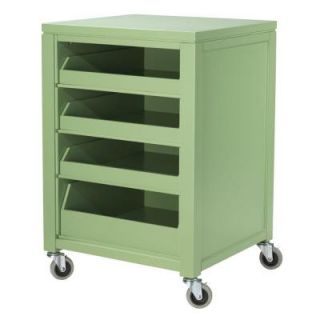 Martha Stewart Living 31 in. H Rhododendron Leaf Cart With Pull Out Trays 0795100600