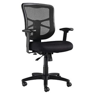 Alera® Elusion Series Mesh Mid Back Swivel/Tilt Chair   Black