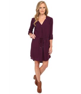 Splendid Convertible Sleeve Shirt Dress