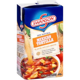 Swanson® Mexican Tortilla Flavor Infused Broth 32 oz. Aseptic Pack