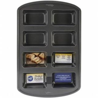 Wilton Perfect Results 8 Cavity Mini Loaf Pan 2105 3972