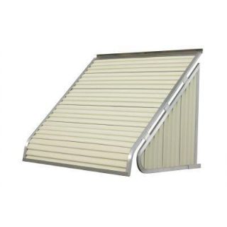 NuImage Awnings 6 ft. 3500 Series Aluminum Window Awning (28 in. H x 24 in. D) in Almond 35X6X7205XX05X