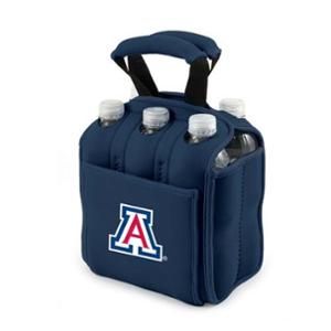 Picnic Time PT 608 00 138 014 0 Arizona Wildcats Beverage Buddy 6 Pack in Navy