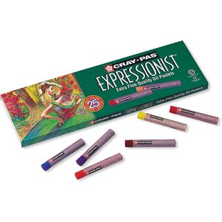 CrayPas Expressionist Oil Pastels 16/PkgAssorted Colors   17639437