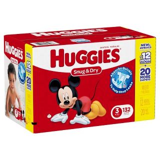 HUGGIES® Snug & Dry Diapers Super Pack (Select Size)