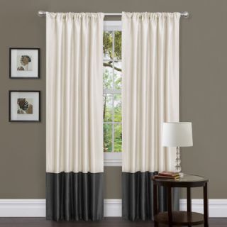 Lush Decor Prima Rod Pocket Curtain Panels