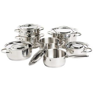 WMF Gala II Stainless Steel Cookware Set   12 Piece 9468K 63