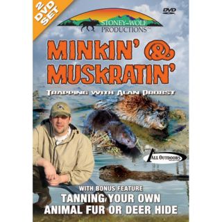 Minkin  Muskratin Trapping with Alan Probst DVD 732389