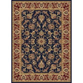 Concord Global Trading Williams Collection Ararat Navy 7 ft. 10 in. x 10 ft. 10 in. Area Rug 75747
