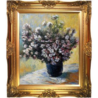 Vase of Flowers by Monet Framed Hand Painted Oil on Canvas by Tori