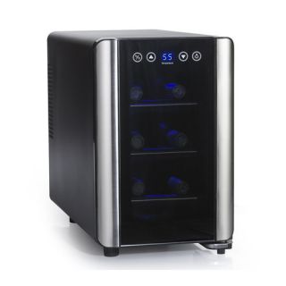 Wine Enthusiast Companies Silent 6 Bottle Single Zone Thermoelectric