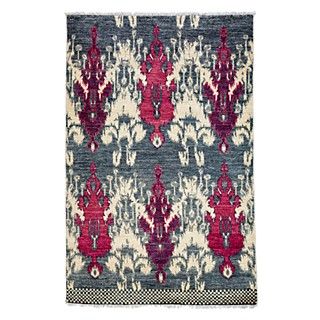 Ikat Collection Oriental Rug, 4'7" x 7'