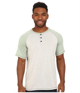 hurley dri fit main henley birch heather