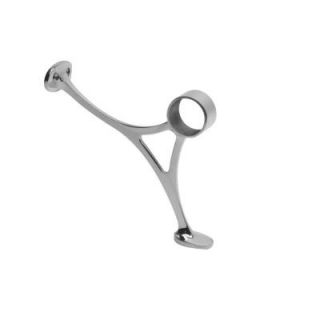 Lido Designs Stainless Steel Combination Bar Footrail Bracket for 1 1/2 in. Outside Diameter Tubing LB 44 400/1H