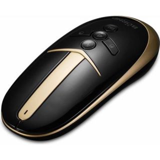 Bornd A50 Laser Wireless Air Mouse, Black