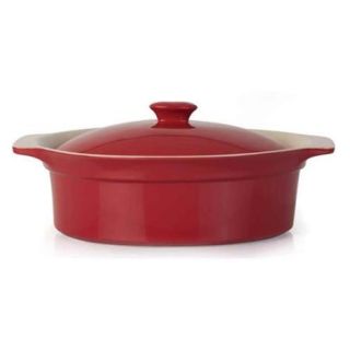3.25 Qt. Oval Covered Baking Dish in Red