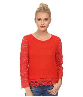 kensie Cotton Blend Slub Knit Sweater KS3K5736