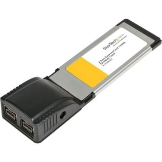 StarTech 2 Port ExpressCard 1394b FireWire Laptop Adapter Card