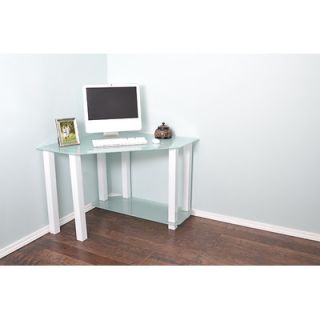 White Lines Corner Computer Desk by RTA Home And Office