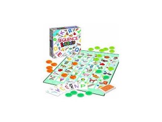 Sequence Letters Game   Board Games by Jax Games (8011)