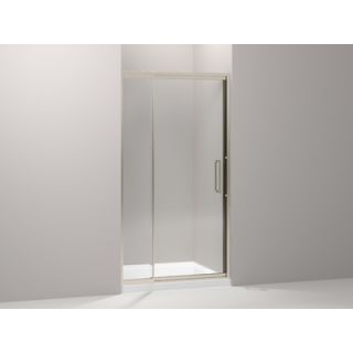 Kohler Lattis Pivot Shower Door, 76 H X 39   42 W, with 1/4 Thick