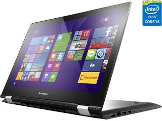 Lenovo Flex 3 15 2 in 1 Laptop Intel Core i5 5200U (2.20GHz) 4GB Memory 500GB HDD Intel HD Graphics 5500 Shared memory 15.6" Touchscreen Windows 8.1 360° Flexibility