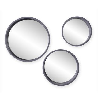Holly and Martin Daws Cool Gray Wall Mirror 3pc Set  