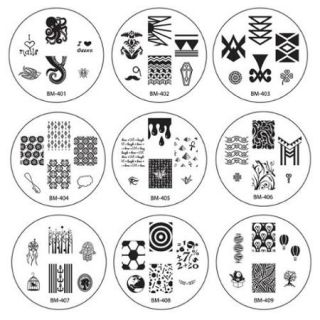 Bundle Monster 26pc Nail Art Image Manicure Stamping Plates  CYO 1 Collection