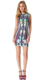 Clover Canyon Graphic Flowers Sleeveless Dress