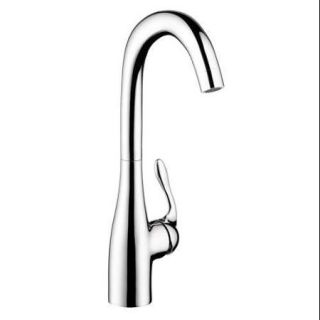 Hansgrohe 14801001 Allegro E Single Hole Bar Faucet with Swivel Spout, Chrome