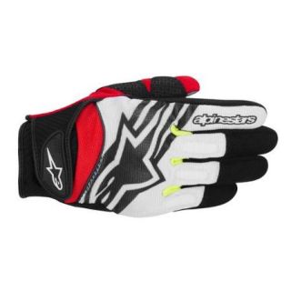 Alpinestars Spartan 2014 Gloves Black/White/Yellow LG