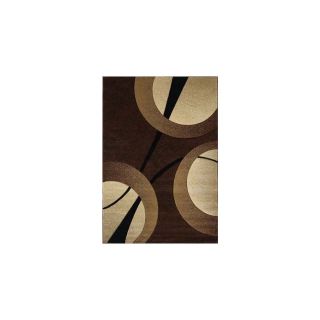 United Weavers Of America Contours Brown Rectangular Indoor Woven Area Rug (Common 8 x 10; Actual 94 in W x 126 in L)