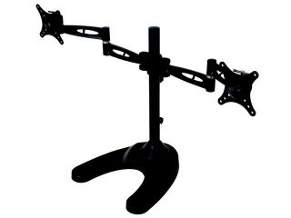 Dual LCD Monitor Desk Mount Stand Heavy Duty Fully Adjustable 2 Screens upto 27"