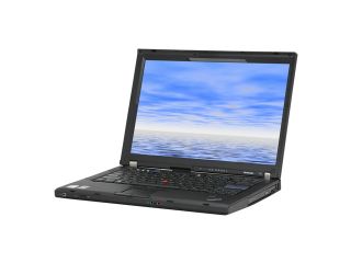 ThinkPad Laptop T Series T61 (646066U) Intel Core 2 Duo T7300 (2.00 GHz) 1 GB Memory 160 GB HDD NVIDIA NVS 140M 15.4" Windows Vista Business