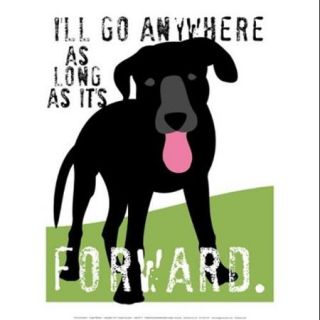 I'll Go Anywhere Poster Print by Ginger Oliphant (11 x 14)