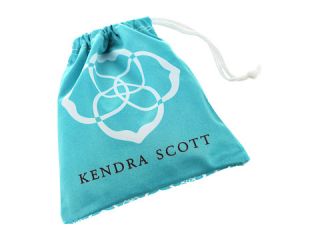 Kendra Scott Perla Earrings Rhodium/Iridescent Blue Lace