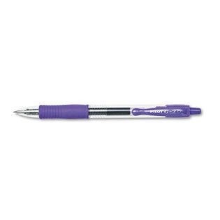 Pilot Automotive G2 Premium Retractable Gel Ink Pen Refillable Purple
