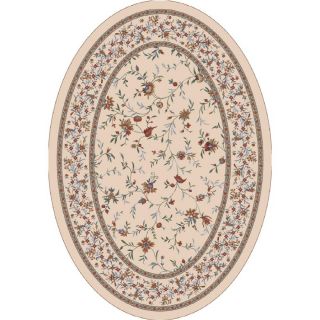 Milliken Hampshire Multicolor Oval Indoor Tufted Area Rug (Common 5 x 8; Actual 64 in W x 92 in L)