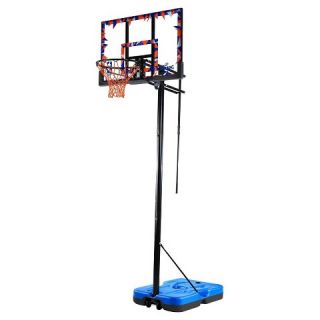 Spalding Vault 44 Portable Basketball Hoop Blue/Orange