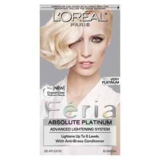 Oreal Absolute Platinum Very Platinum Hair Color 1 KT BOX   Beauty