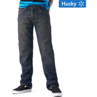 Signature by Levi Strauss & Co. Boys' Husky Straight Jeans