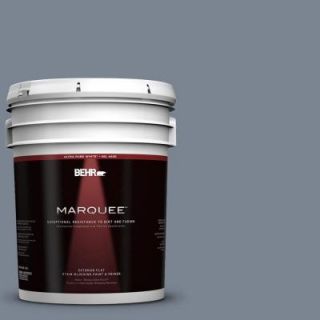 BEHR MARQUEE 5 gal. #PPU14 5 Forever Denim Flat Exterior Paint 445405