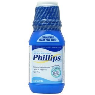 Phillips Milk Of Magnesia Liquid Original 12 Fluid Ounce   Health