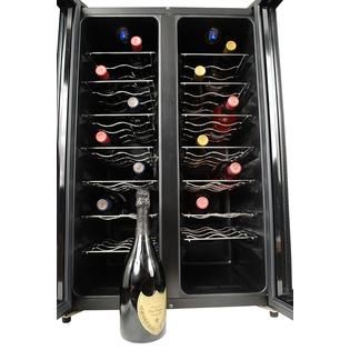 NewAir  AW 320ED 32 Bottle Dual Zone Thermoelectric Wine Cooler