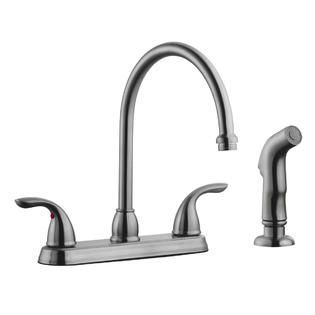 Design House 525089 Ashland High Arch Kitchen Faucet with Sprayer