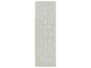 Kaleen Rugs IPC02 01 268 Imprints Classic Wool Hand Tufted Ivory Runner Rug 2 ft. 6 in. x 8 ft.