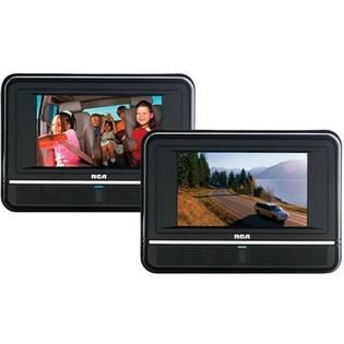 RCA Twin Mobile DVD Players with 7 Inch LCD Screens   TVs